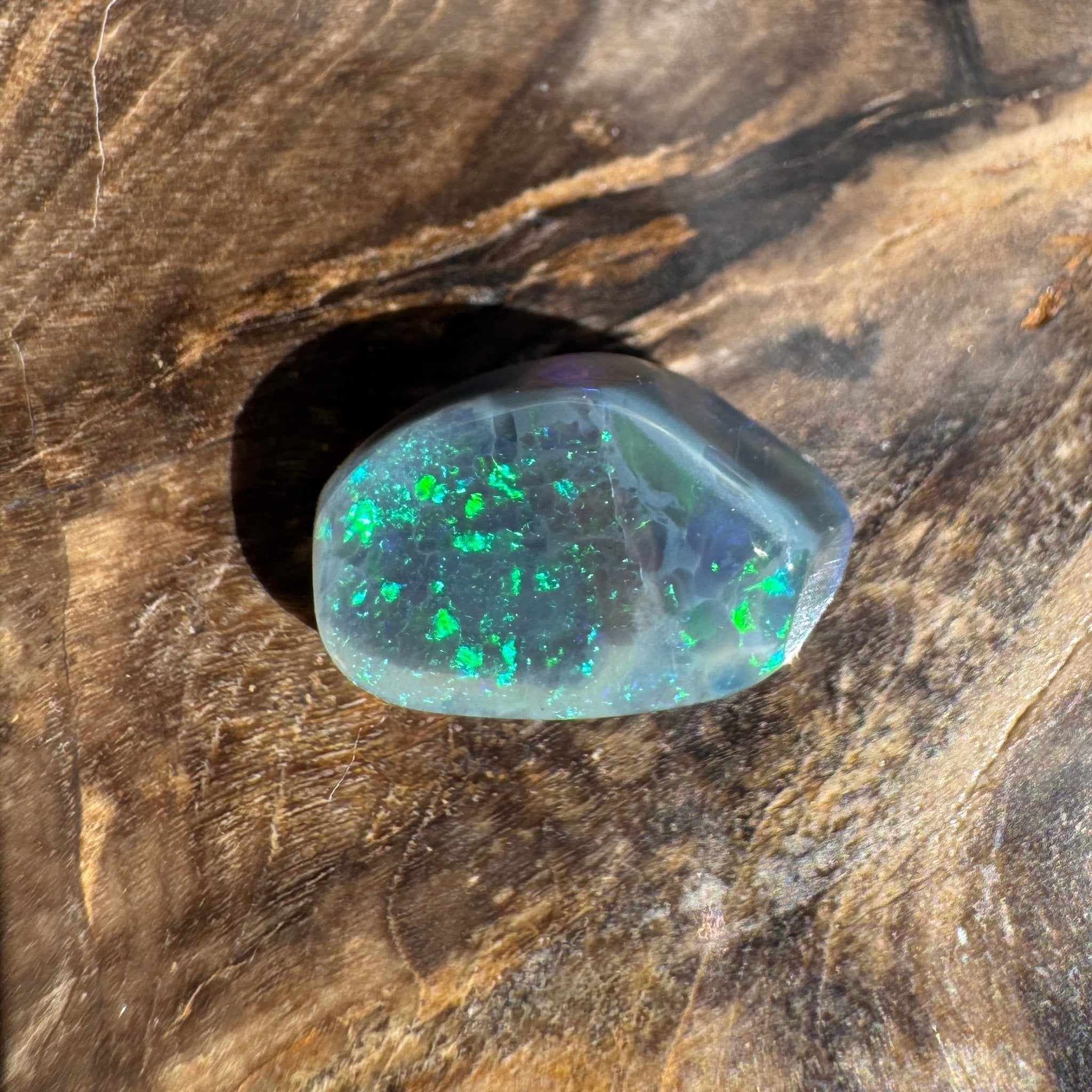 2.5ct Lightning Ridge Opal | Solid Australian Opal | Hand-Cut