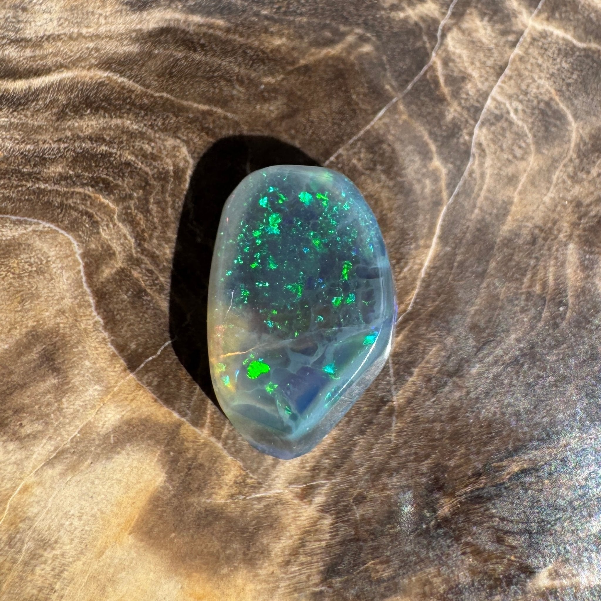 2.5ct Lightning Ridge Opal | Solid Australian Opal | Hand-Cut