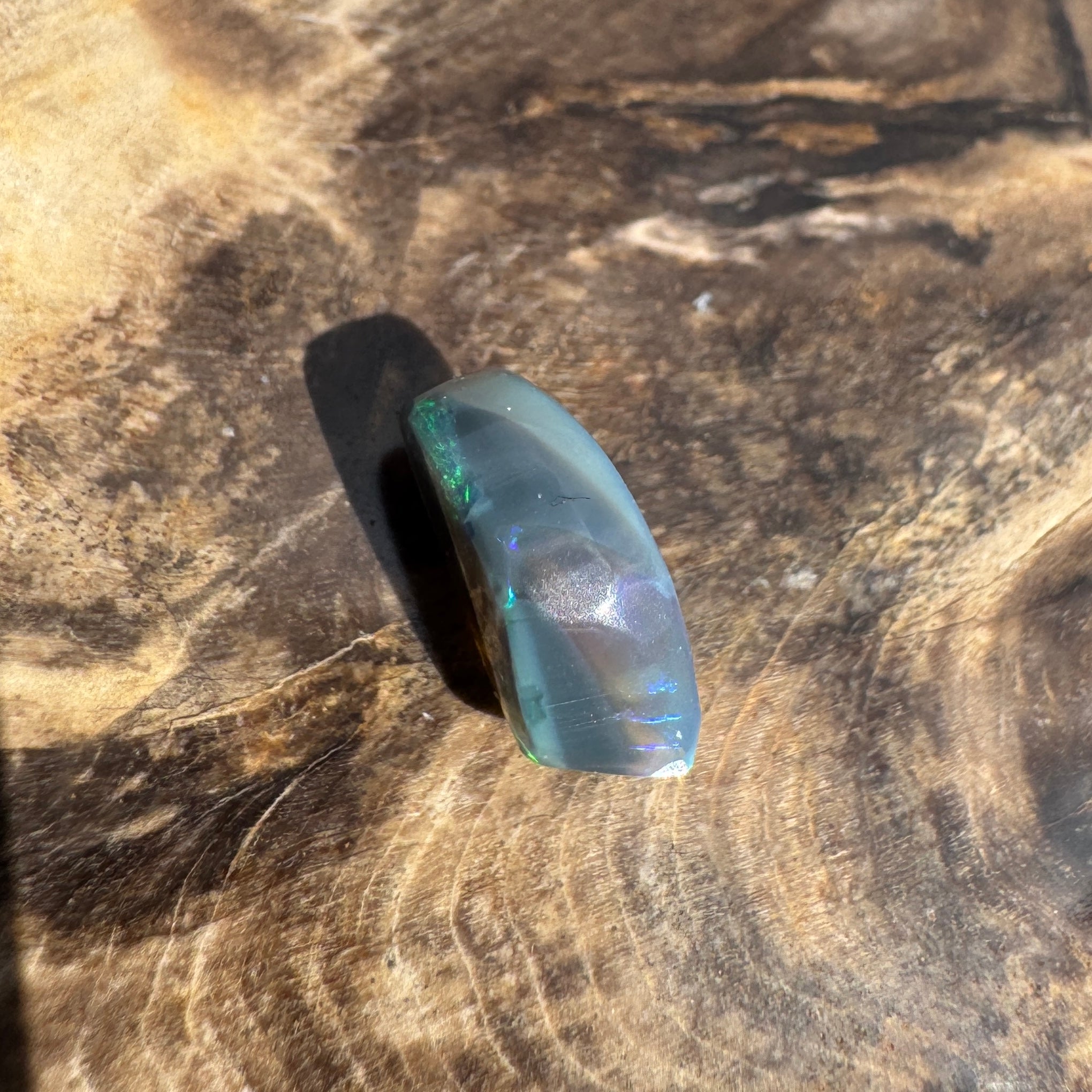 2.5ct Lightning Ridge Opal | Solid Australian Opal | Hand-Cut