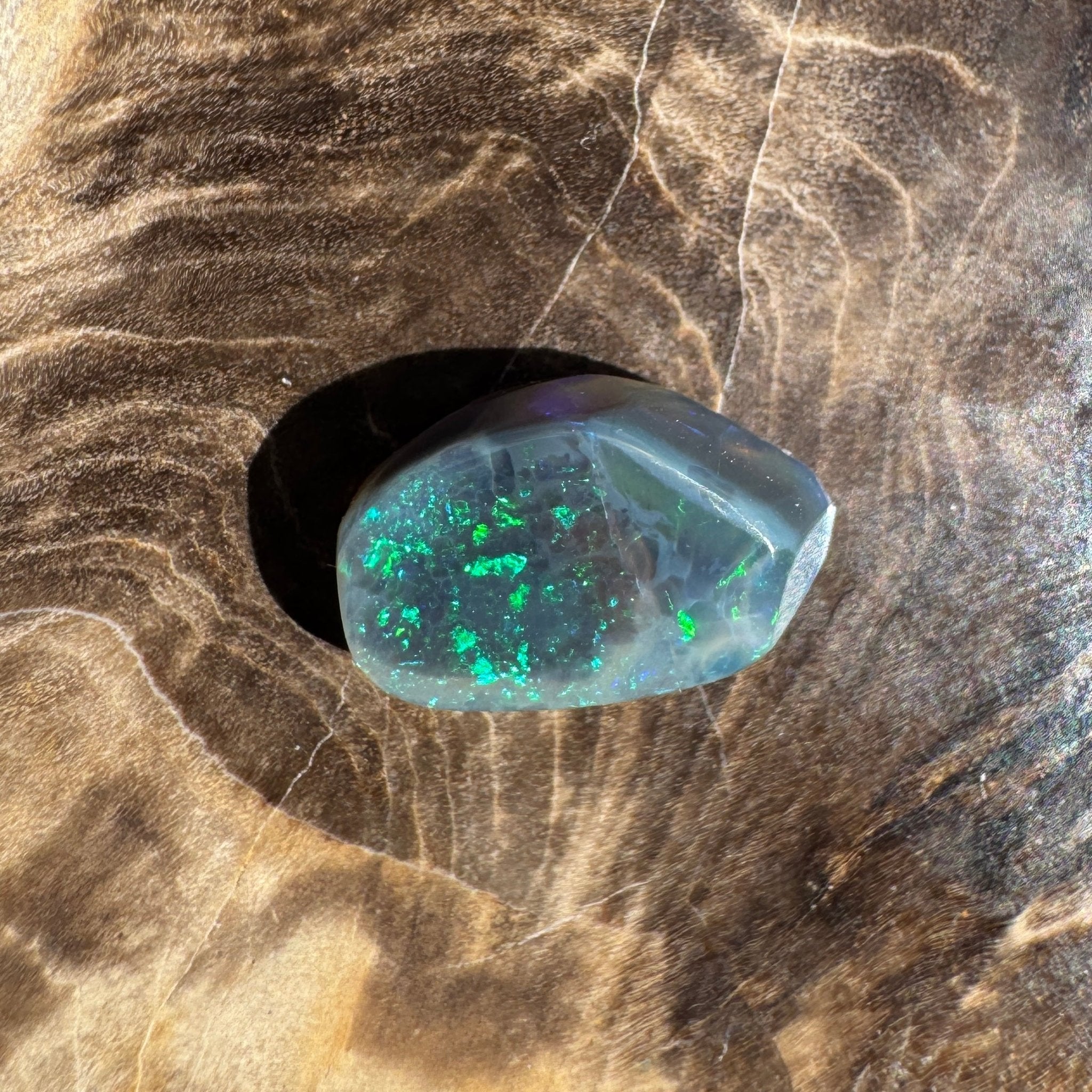 2.5ct Lightning Ridge Opal | Solid Australian Opal | Hand-Cut