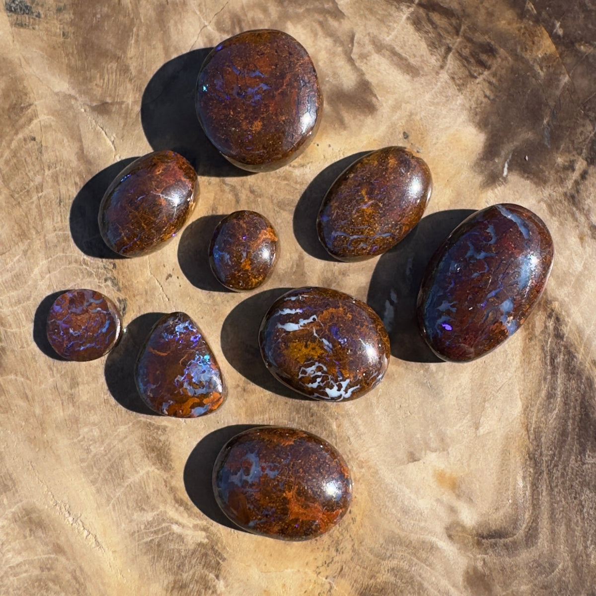 25ct Queensland Boulder Opal Ring Stone Parcel | Solid Australian Opal