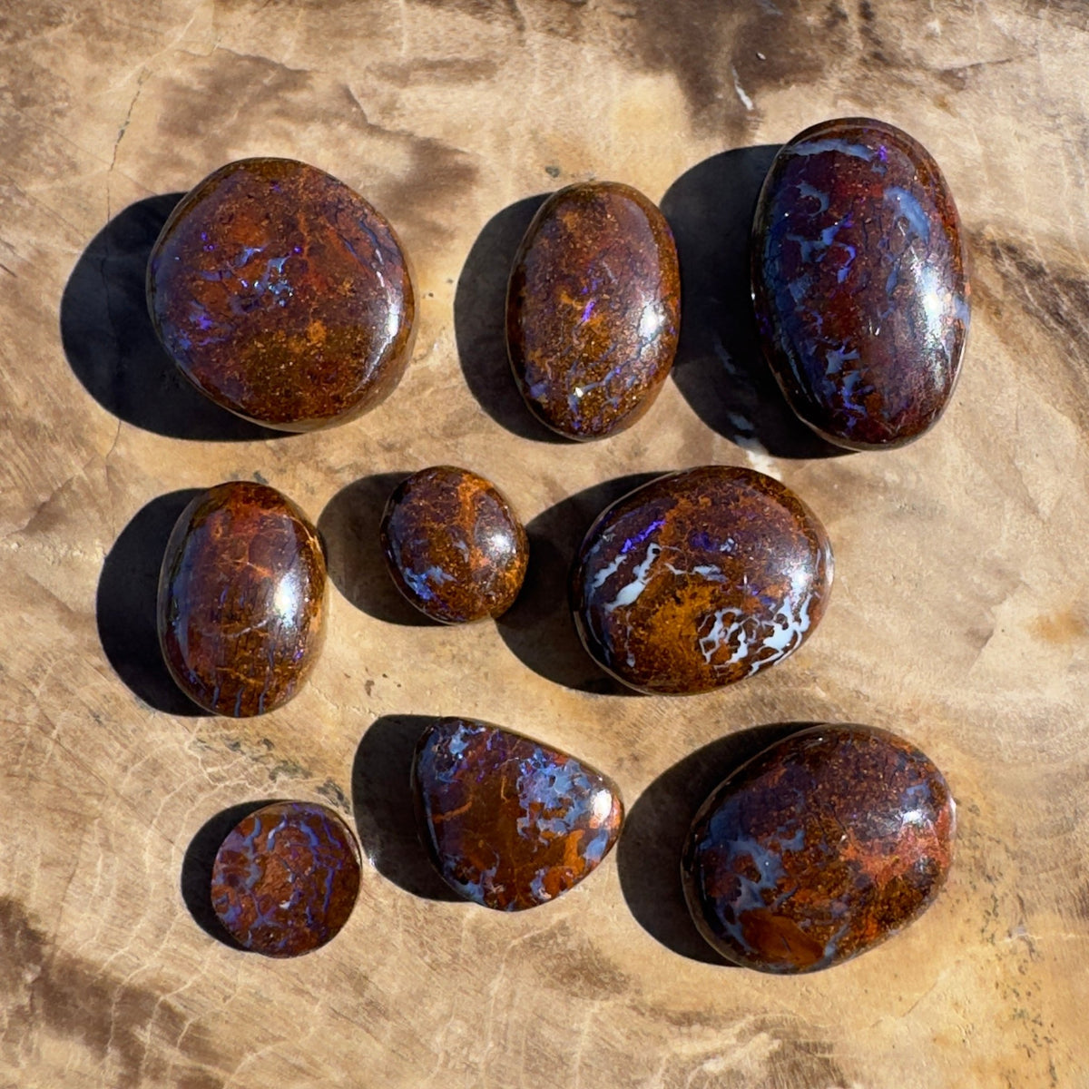 25ct Queensland Boulder Opal Ring Stone Parcel | Solid Australian Opal