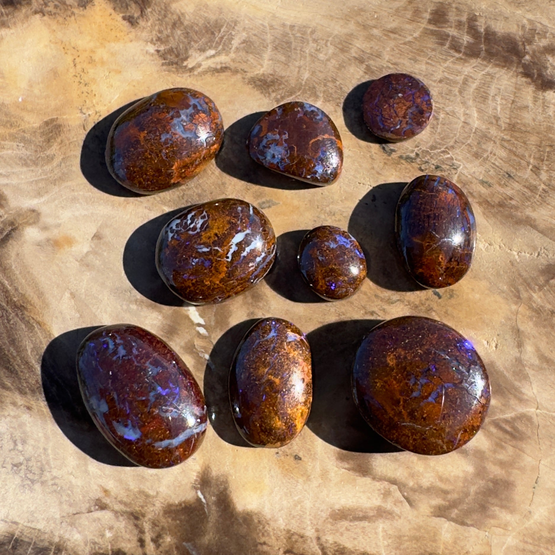 25ct Queensland Boulder Opal Ring Stone Parcel | Solid Australian Opal