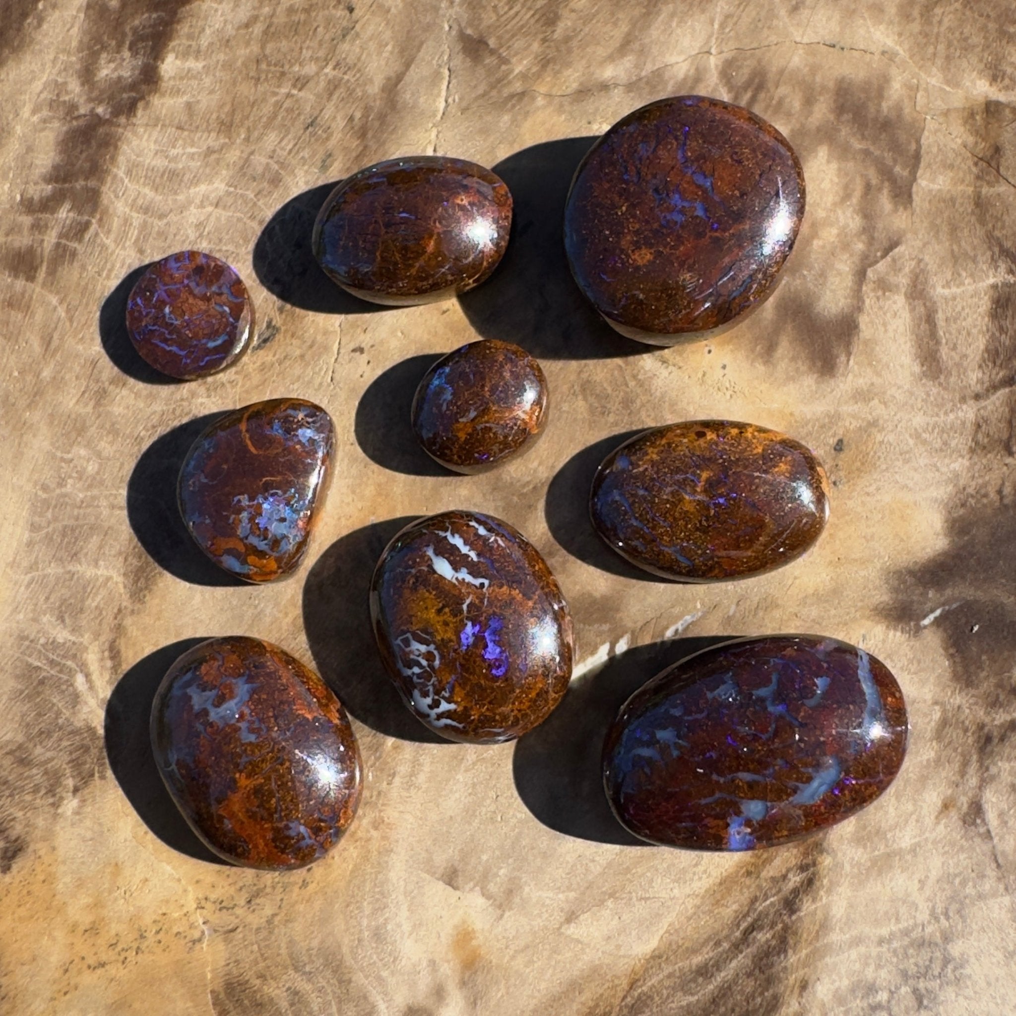 25ct Queensland Boulder Opal Ring Stone Parcel | Solid Australian Opal