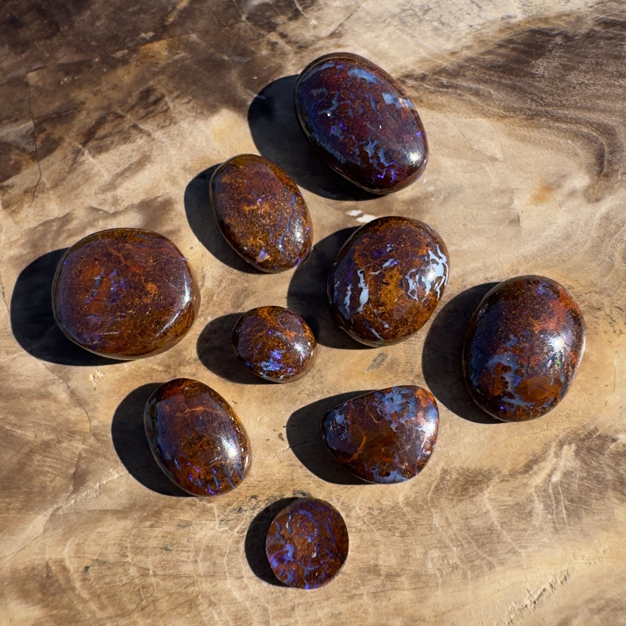 25ct Queensland Boulder Opal Ring Stone Parcel | Solid Australian Opal