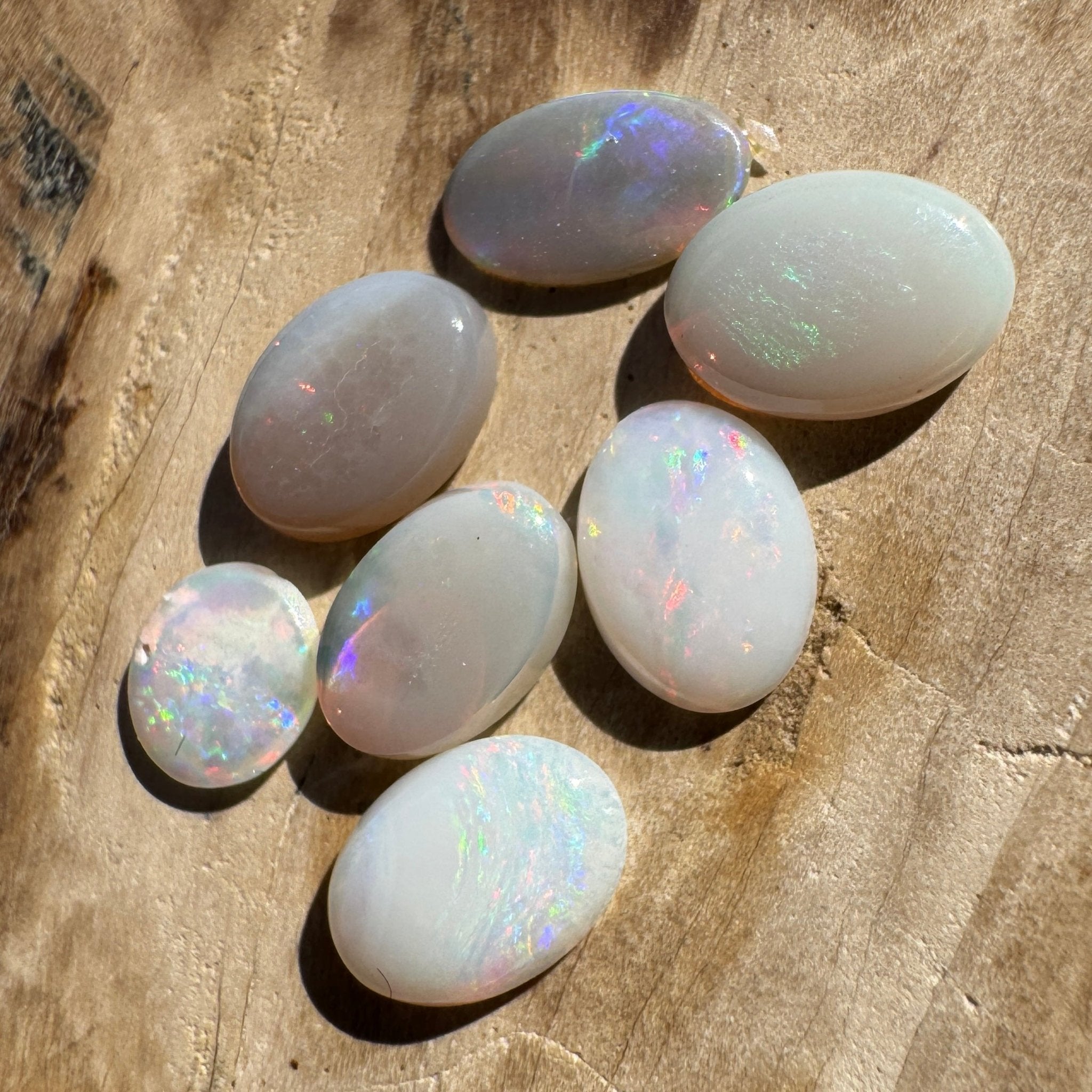 2.6ct Coober Pedy Opal Parcel | Solid Australian Opal | Hand-Cut
