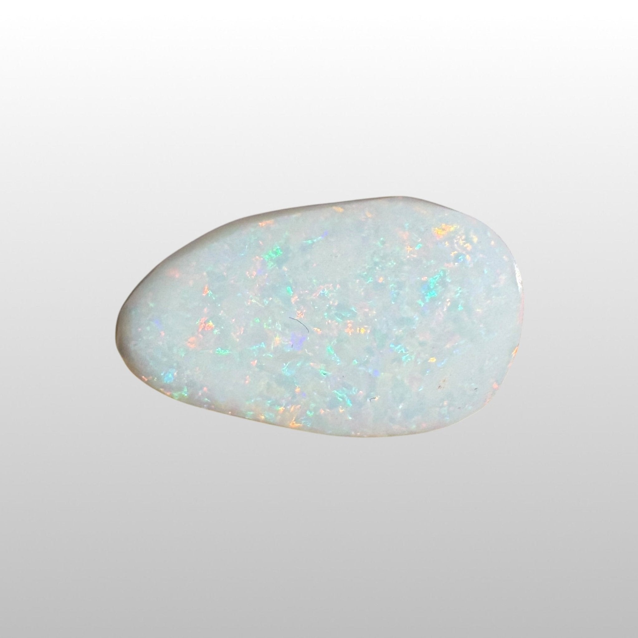 2.6ct Coober Pedy Oval Opal | Solid Australian Opal | Hand-Cut