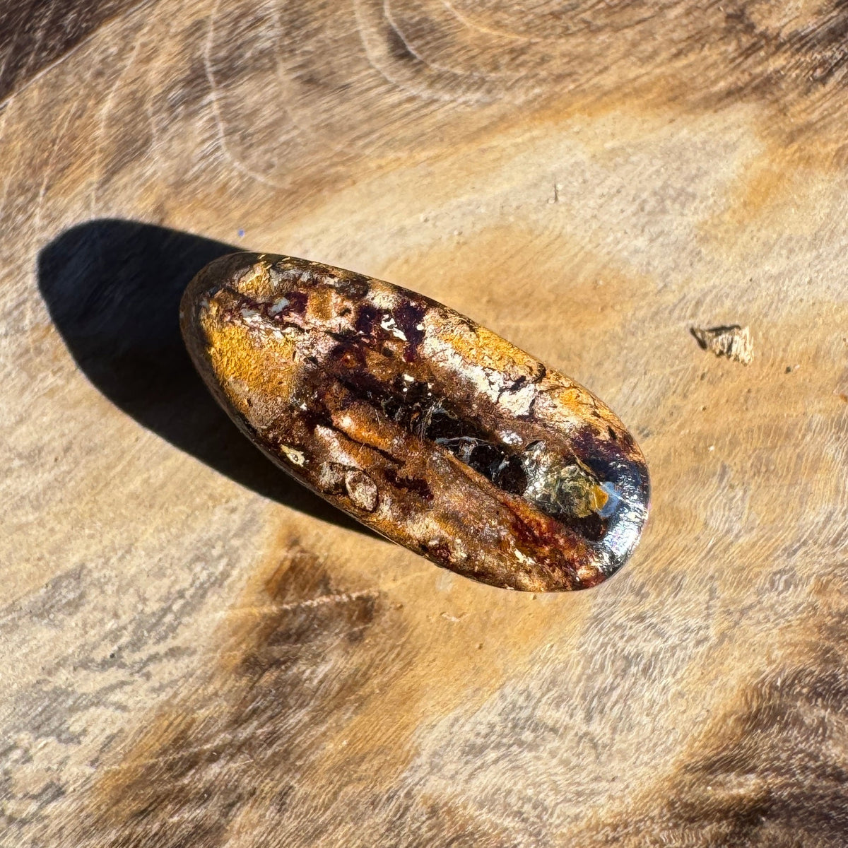 2.6ct Queensland Boulder Opal | Solid Australian Opal | Hand-Cut