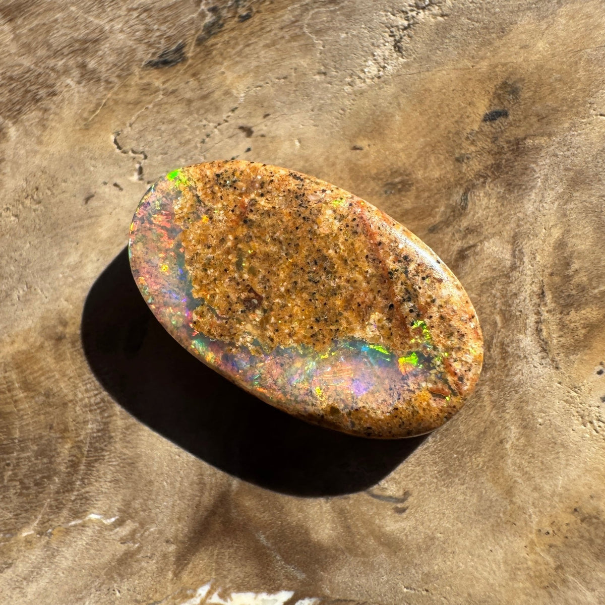 2.6ct Queensland Boulder Opal | Solid Australian Opal | Hand-Cut