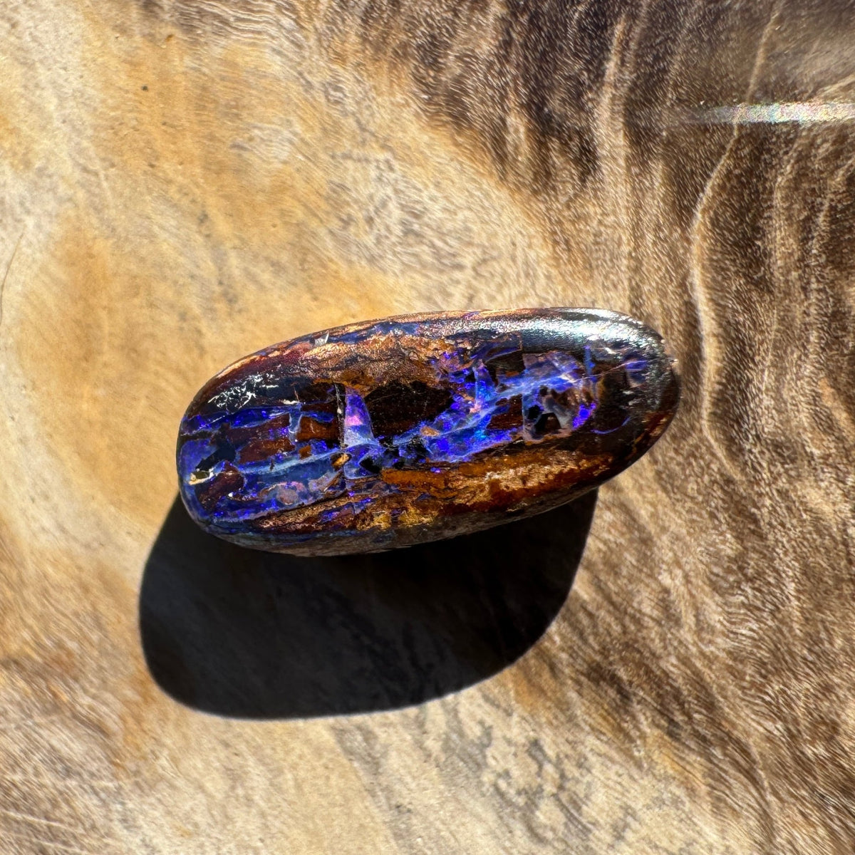 2.6ct Queensland Boulder Opal | Solid Australian Opal | Hand-Cut