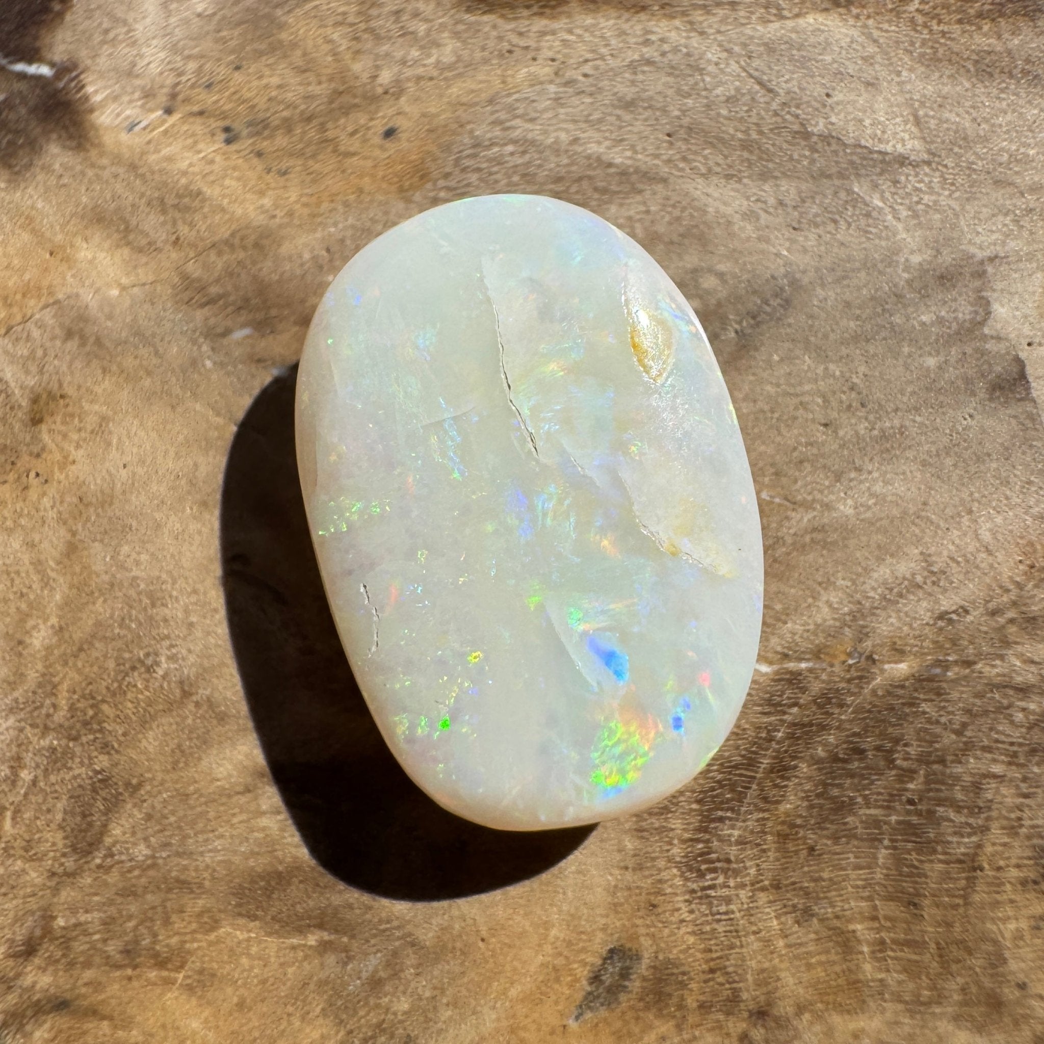 2.7ct Coober Pedy Opal | Solid Australian Opal | Hand-Cut
