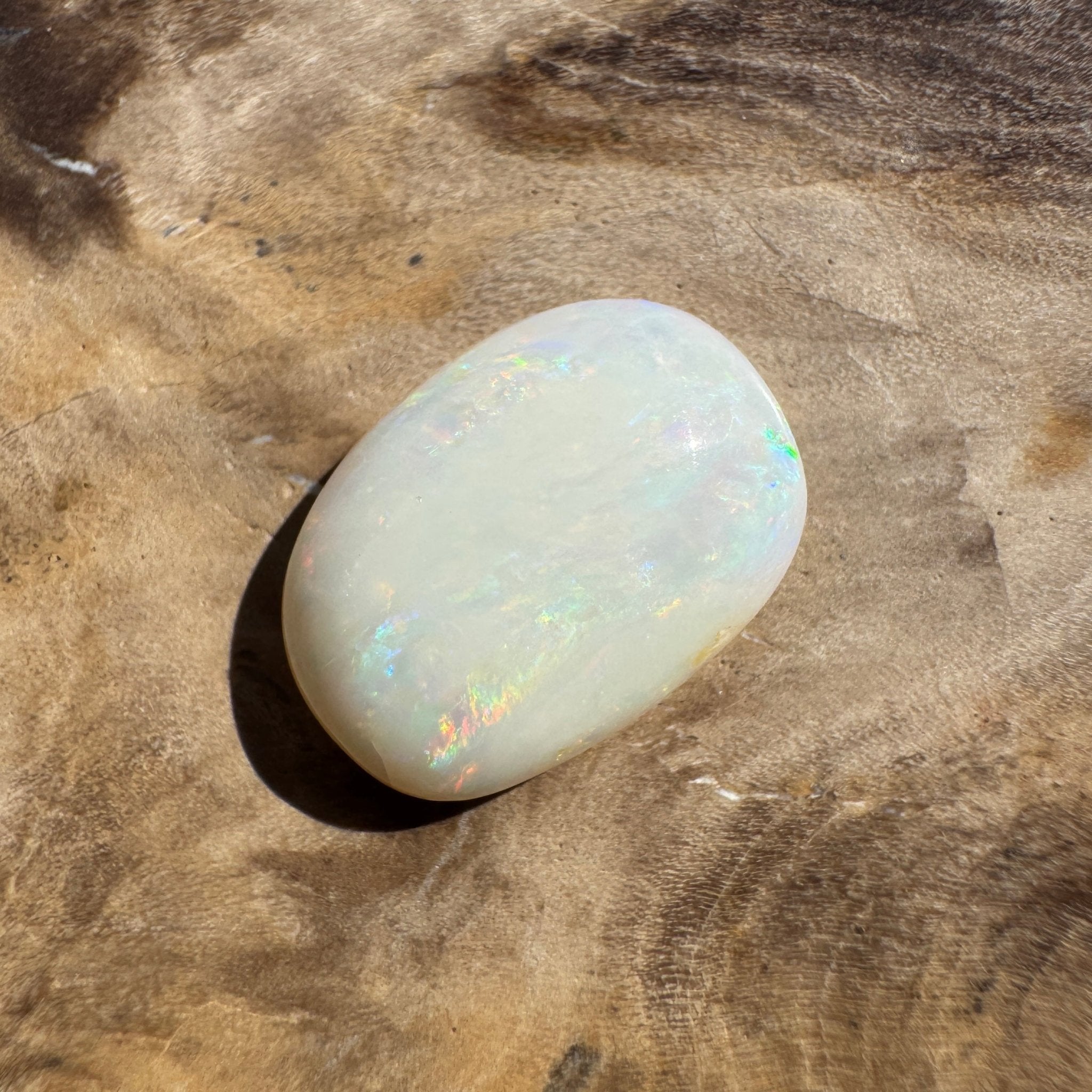 2.7ct Coober Pedy Opal | Solid Australian Opal | Hand-Cut