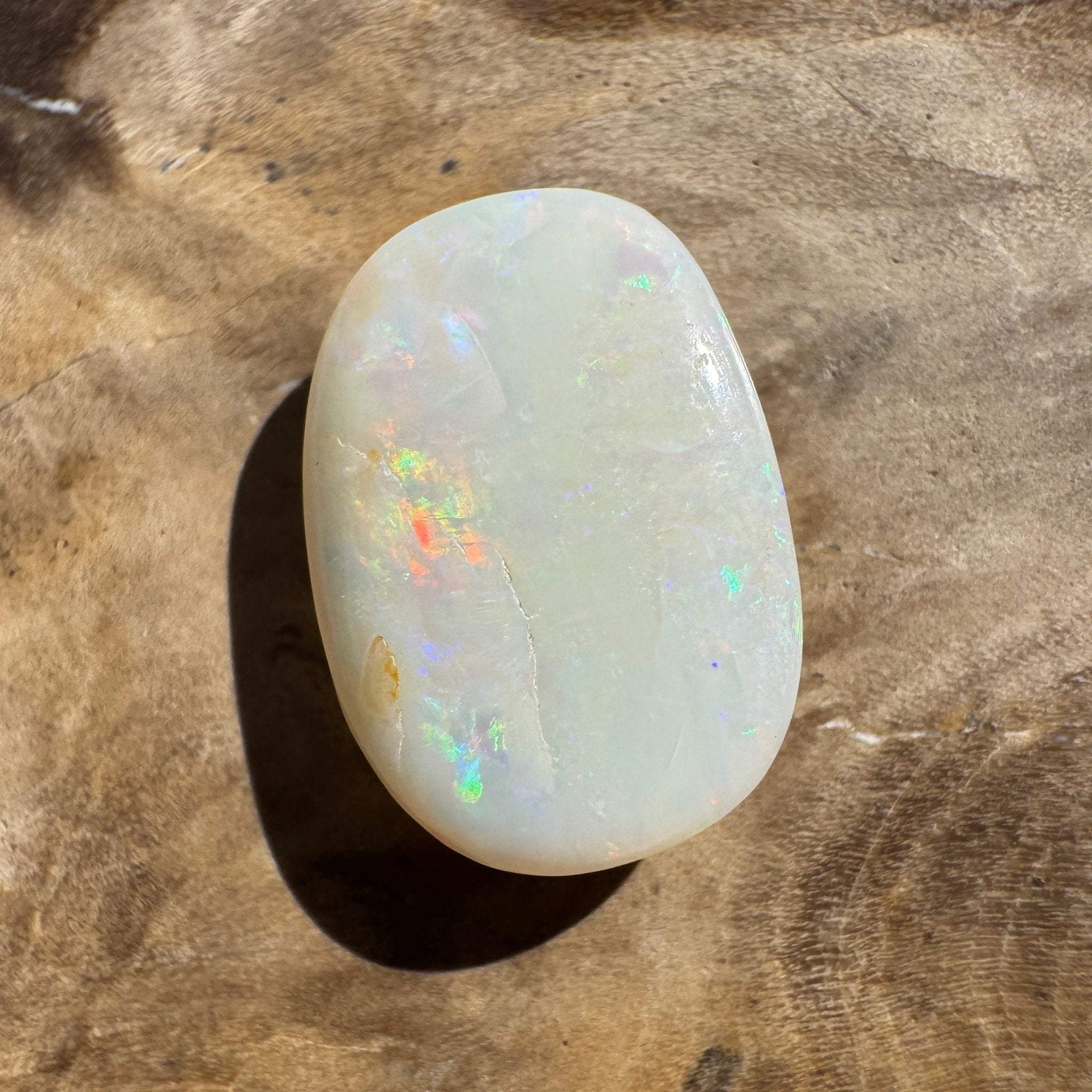 2.7ct Coober Pedy Opal | Solid Australian Opal | Hand-Cut