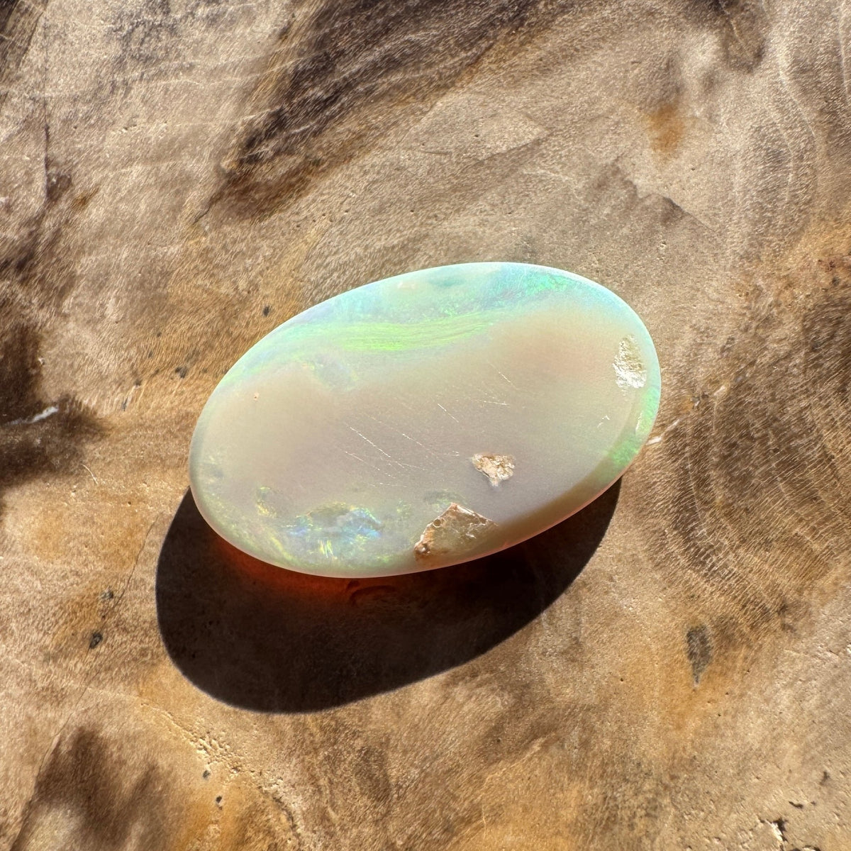 2.7ct Coober Pedy Opal | Solid Australian Opal | Hand-Cut