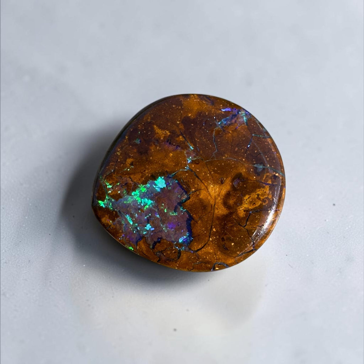 2.7ct Queensland Boulder Opal | Solid Australian Opal | Hand-Cut