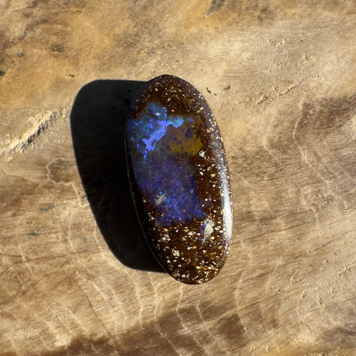 2.7ct Queensland Boulder Opal | Solid Australian Opal | Hand-Cut