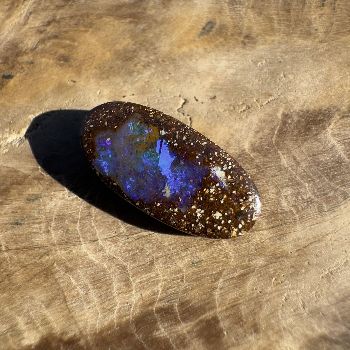 2.7ct Queensland Boulder Opal | Solid Australian Opal | Hand-Cut