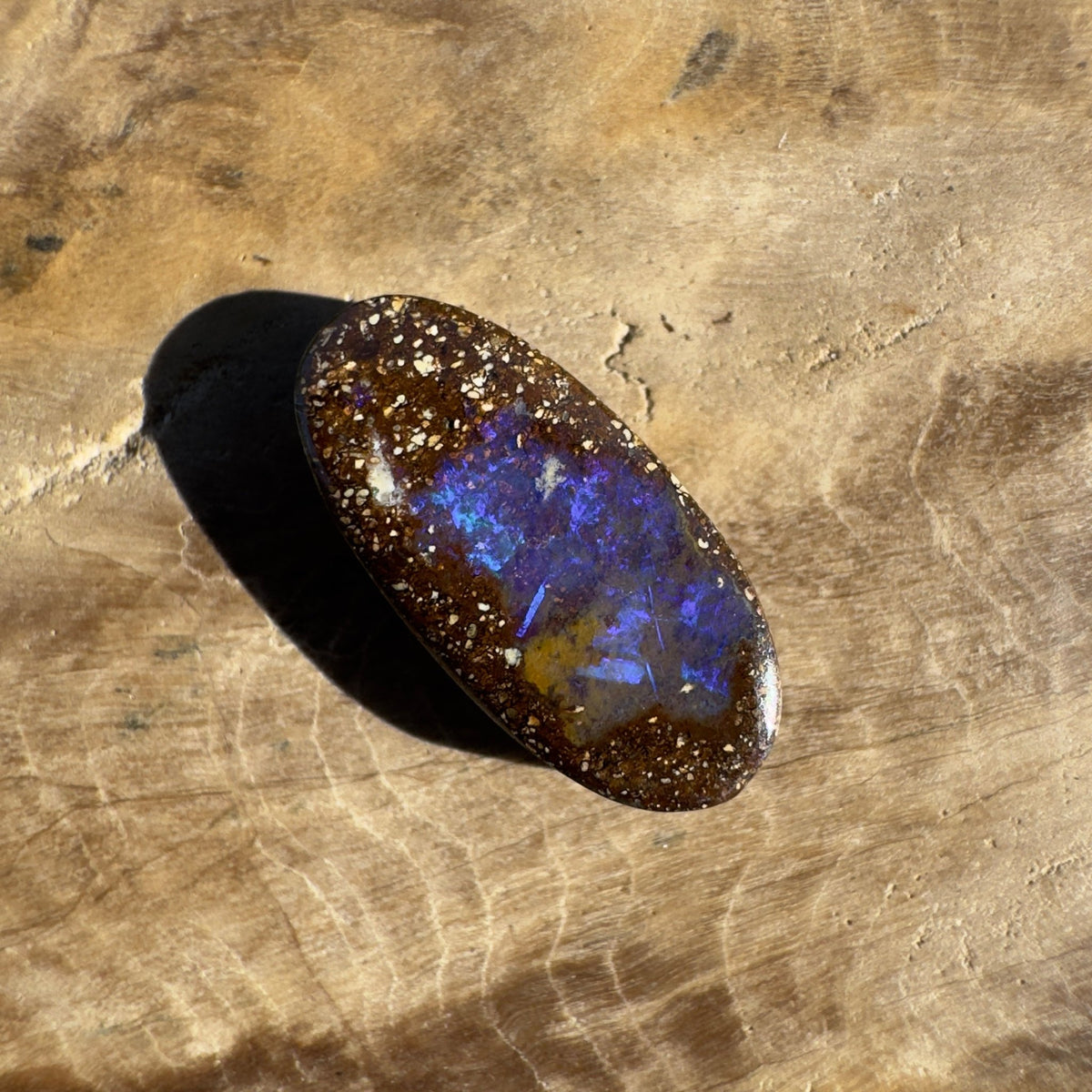2.7ct Queensland Boulder Opal | Solid Australian Opal | Hand-Cut