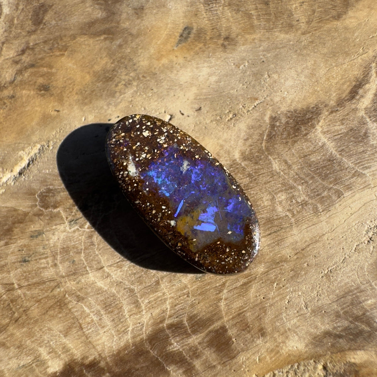 2.7ct Queensland Boulder Opal | Solid Australian Opal | Hand-Cut