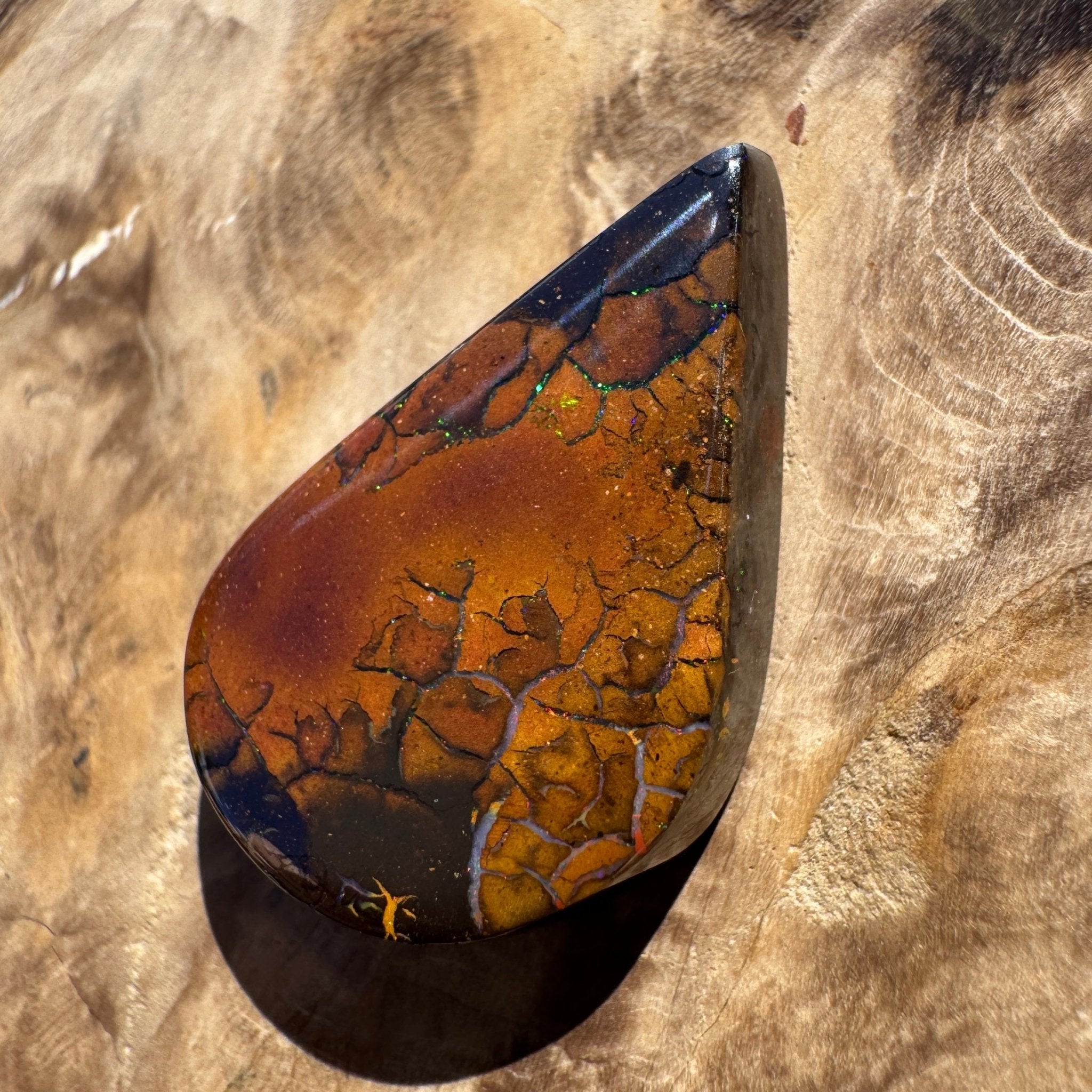 27ct Queensland Boulder Opal | Solid Australian Opal | Hand-Cut