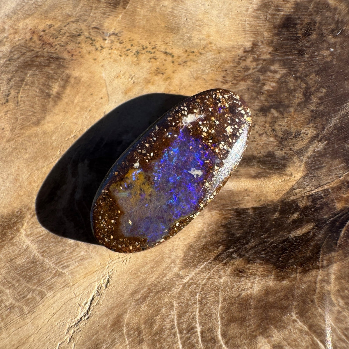 2.7ct Queensland Boulder Opal | Solid Australian Opal | Hand-Cut