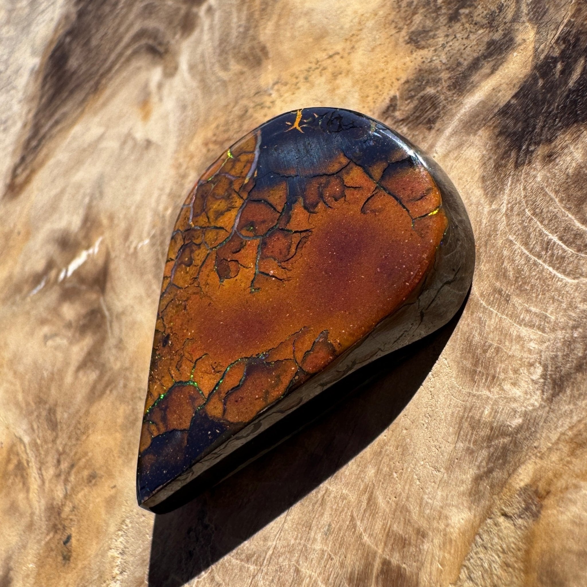 27ct Queensland Boulder Opal | Solid Australian Opal | Hand-Cut