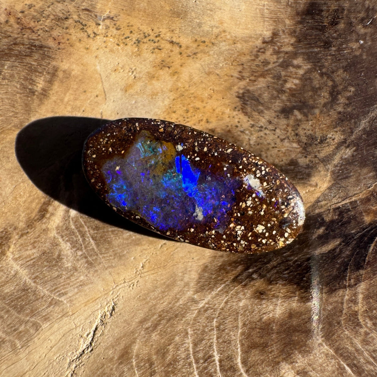 2.7ct Queensland Boulder Opal | Solid Australian Opal | Hand-Cut