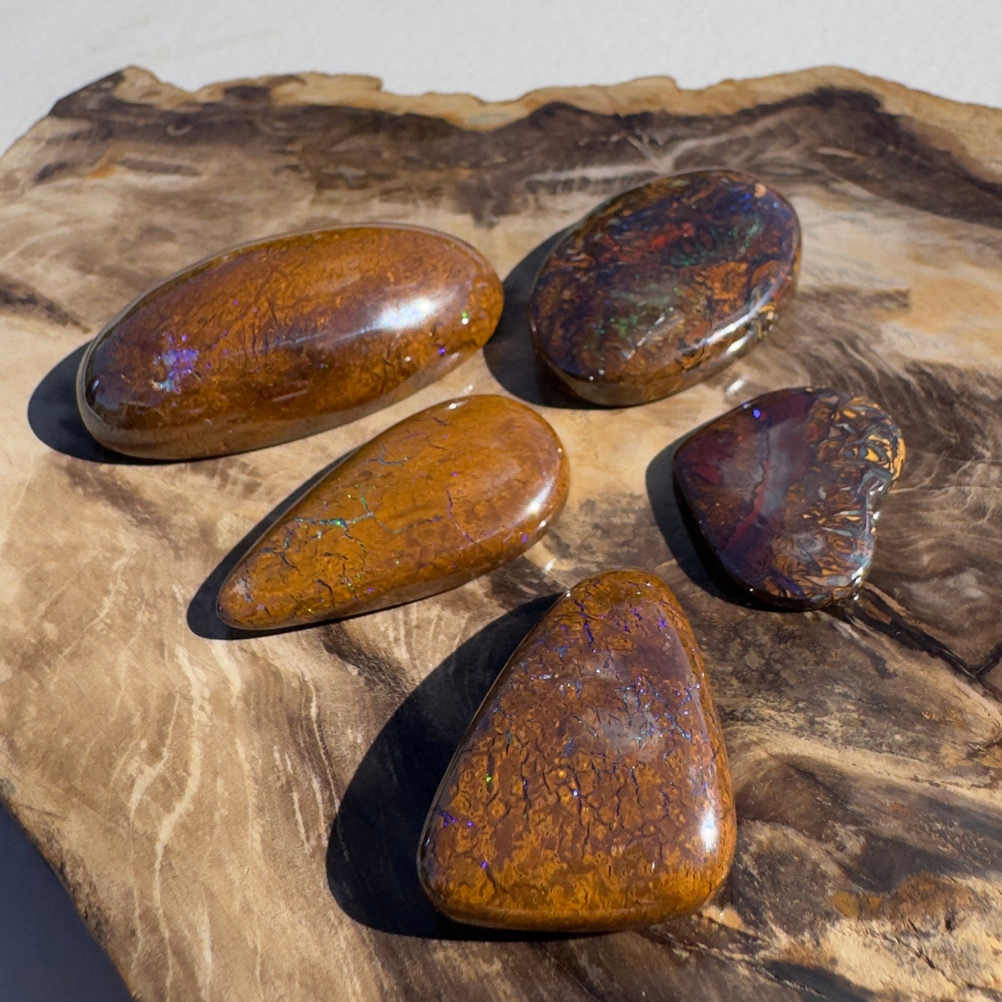 295ct Queensland Boulder Opal Parcel | Solid Australian Opal
