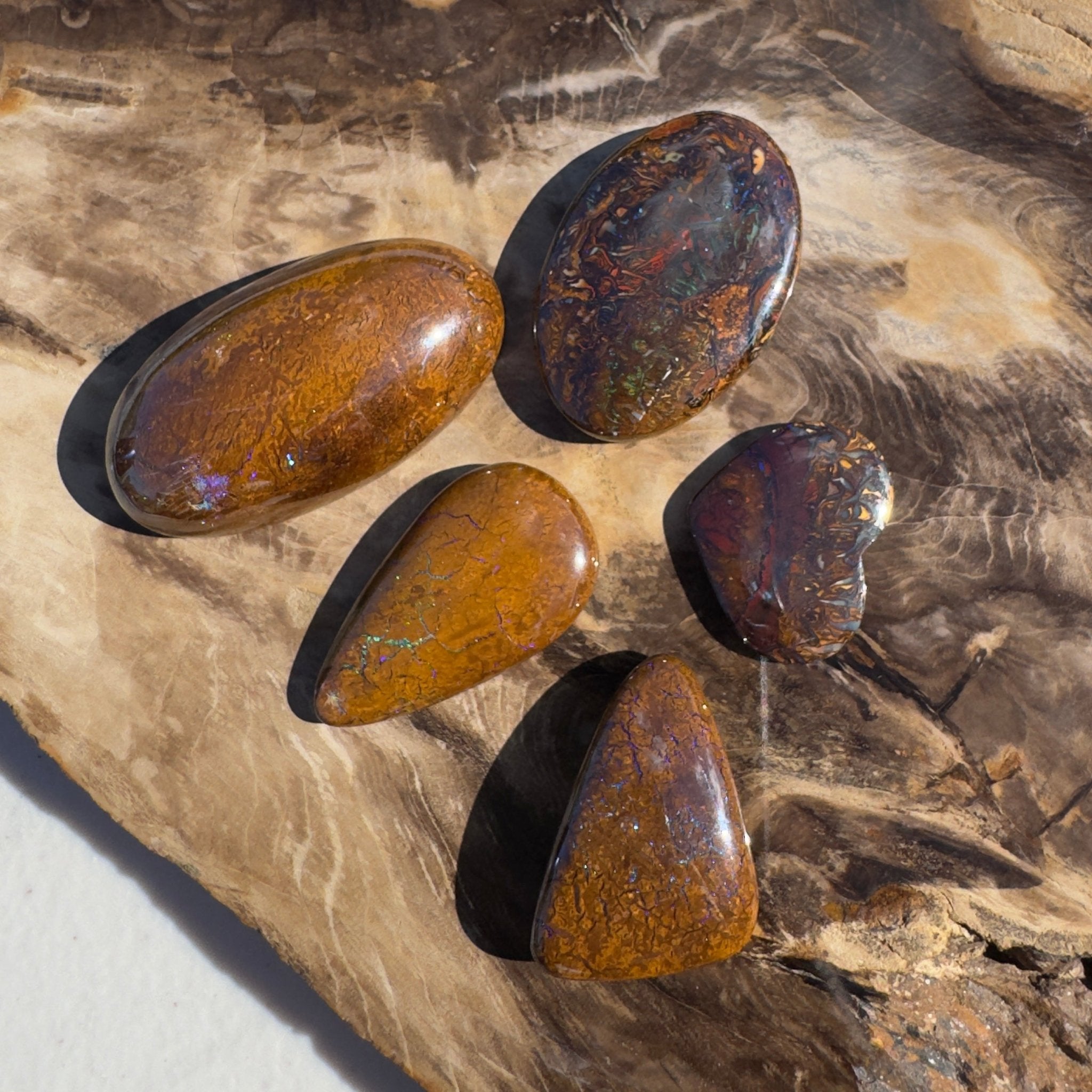 295ct Queensland Boulder Opal Parcel | Solid Australian Opal