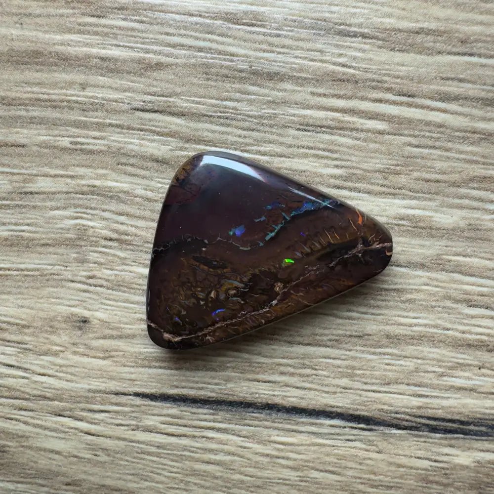29.8ct Hand - cut Queensland Boulder Opal