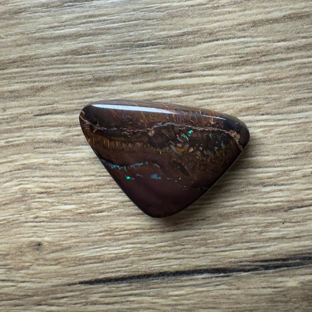 29.8ct Hand - cut Queensland Boulder Opal