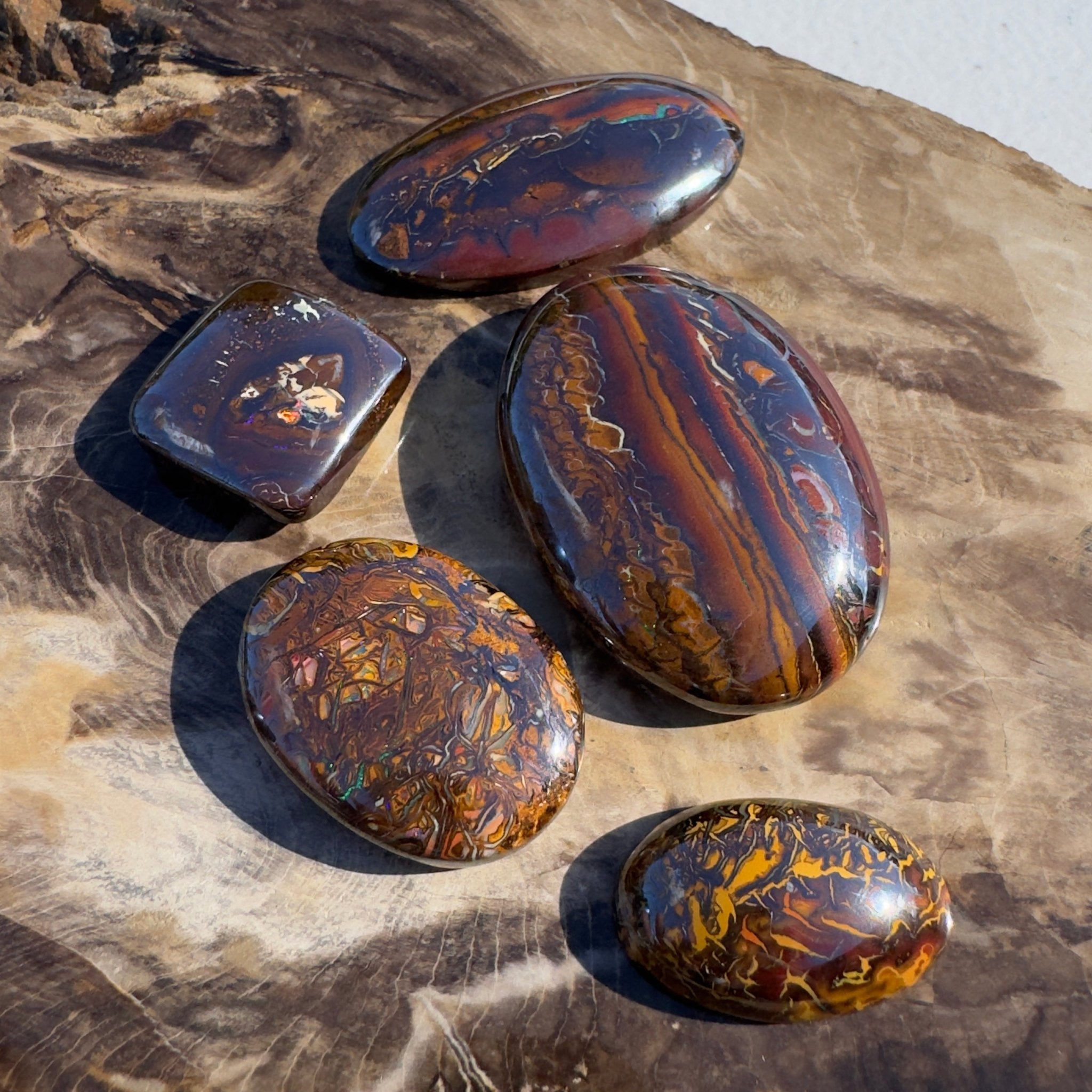 299ct Queensland Boulder Opal Parcel | Solid Australian Opal