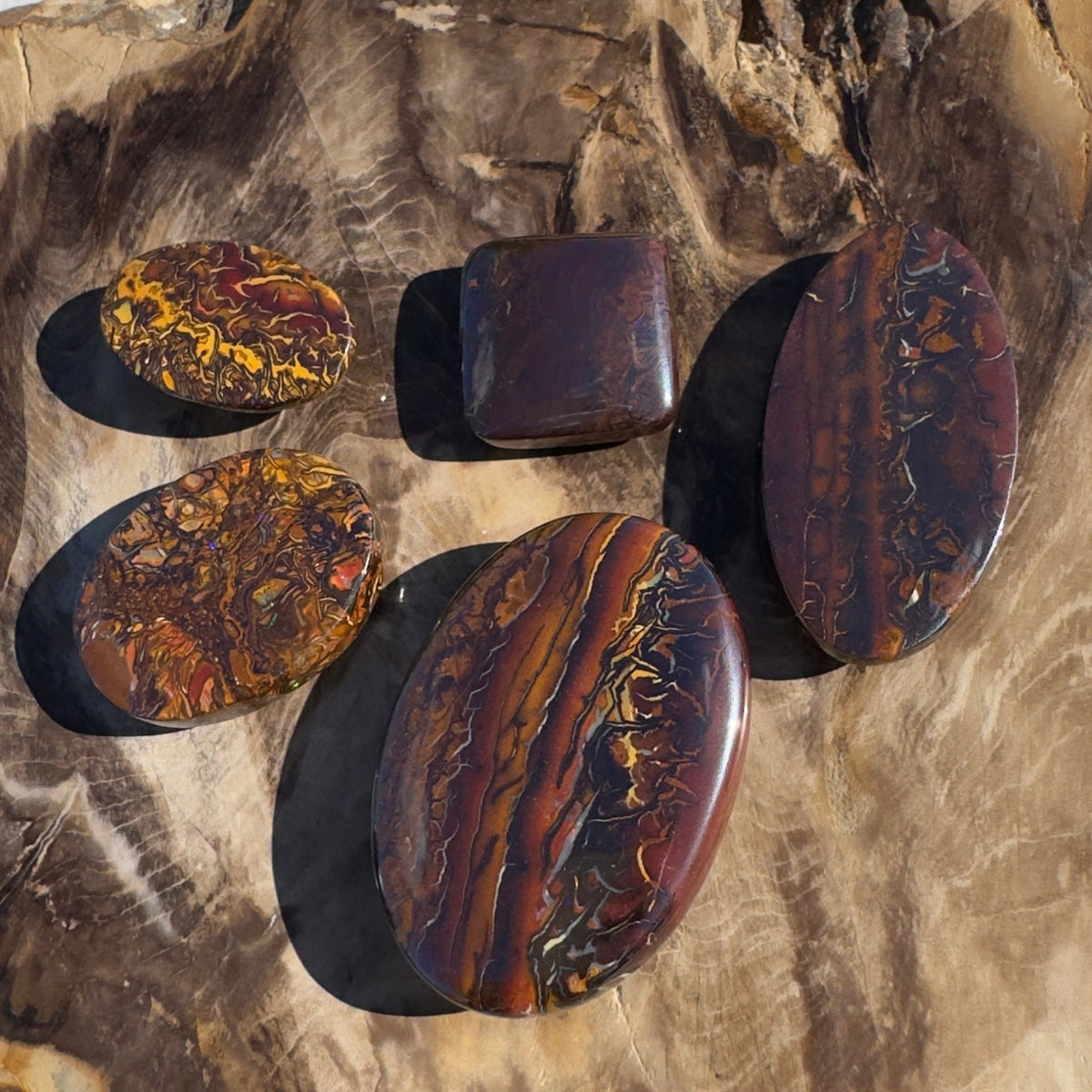 299ct Queensland Boulder Opal Parcel | Solid Australian Opal