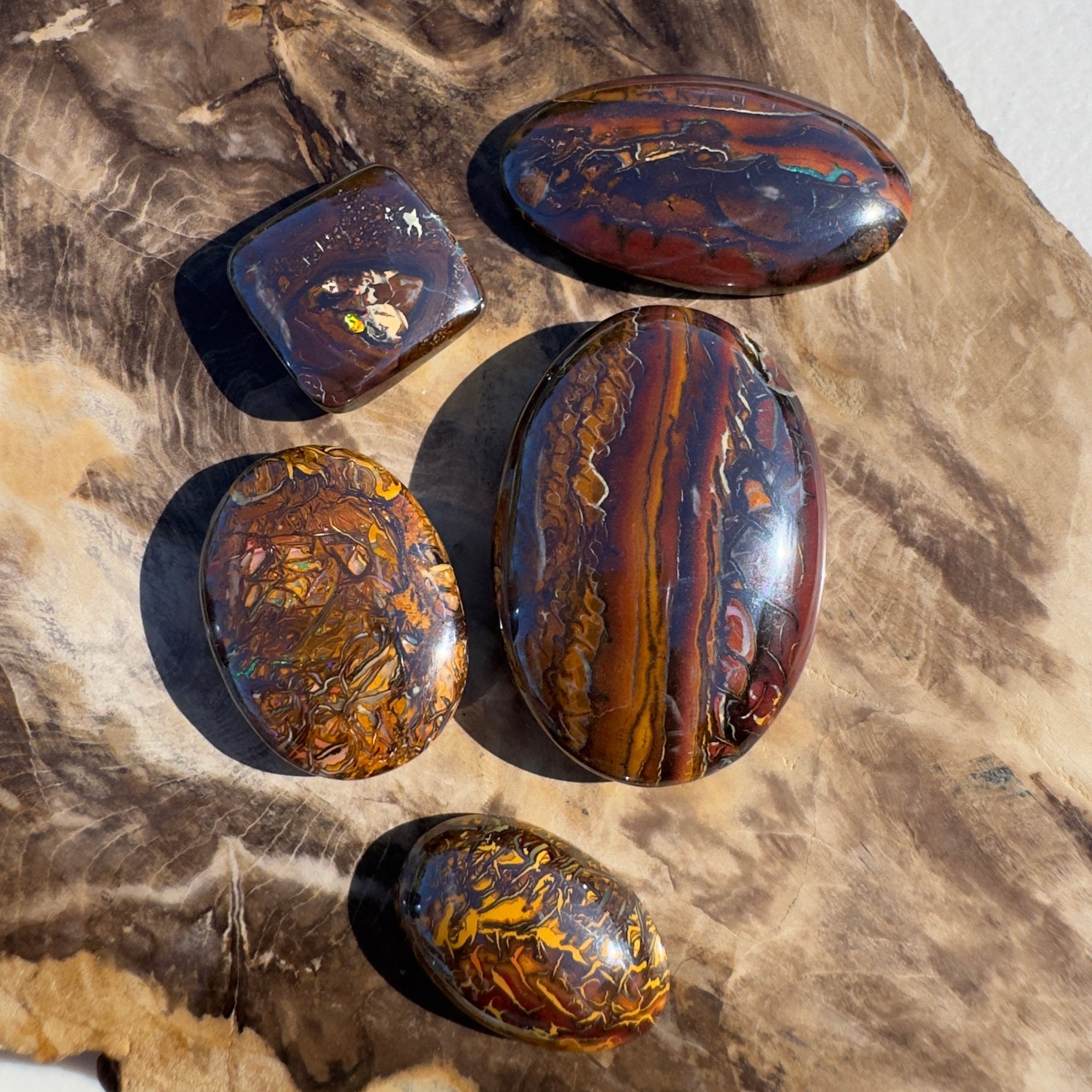 299ct Queensland Boulder Opal Parcel | Solid Australian Opal