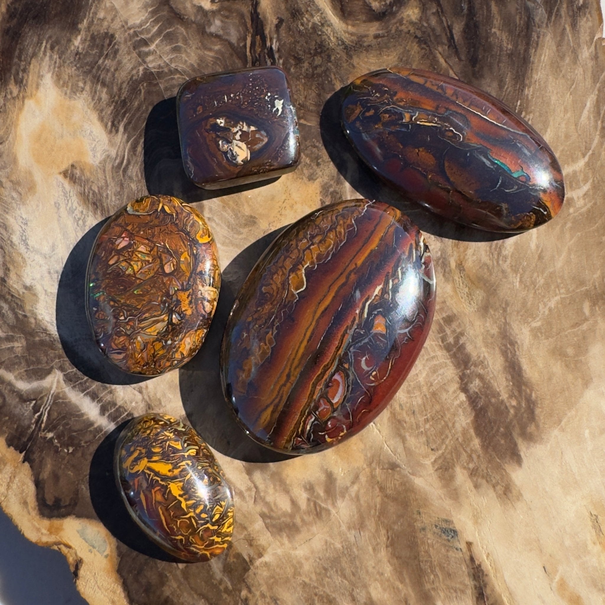 299ct Queensland Boulder Opal Parcel | Solid Australian Opal