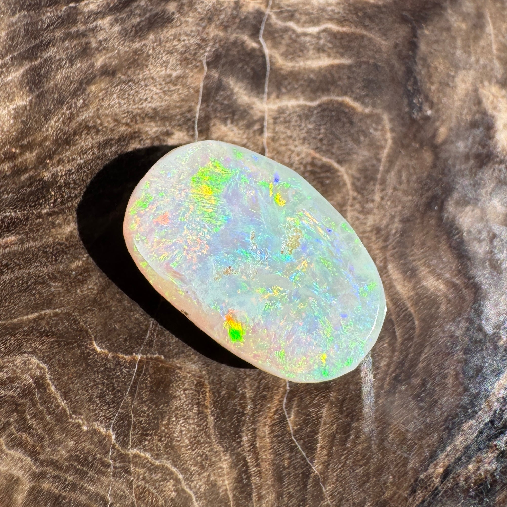 2.9ct Lightning Ridge Freeform Opal | Solid Australian Opal | Hand-Cut