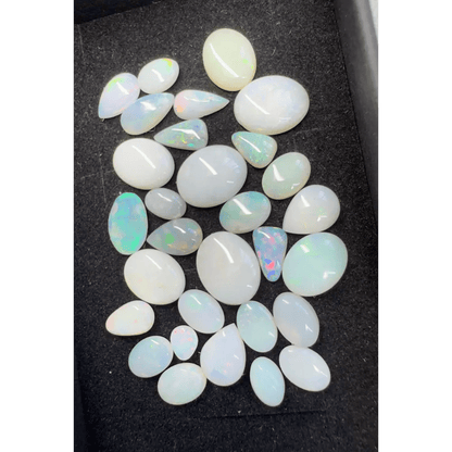30 x Coober Pedy Opals 18carat total weight Solid Hand - Cut