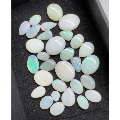 30 x Coober Pedy Opals 18carat total weight Solid Hand - Cut