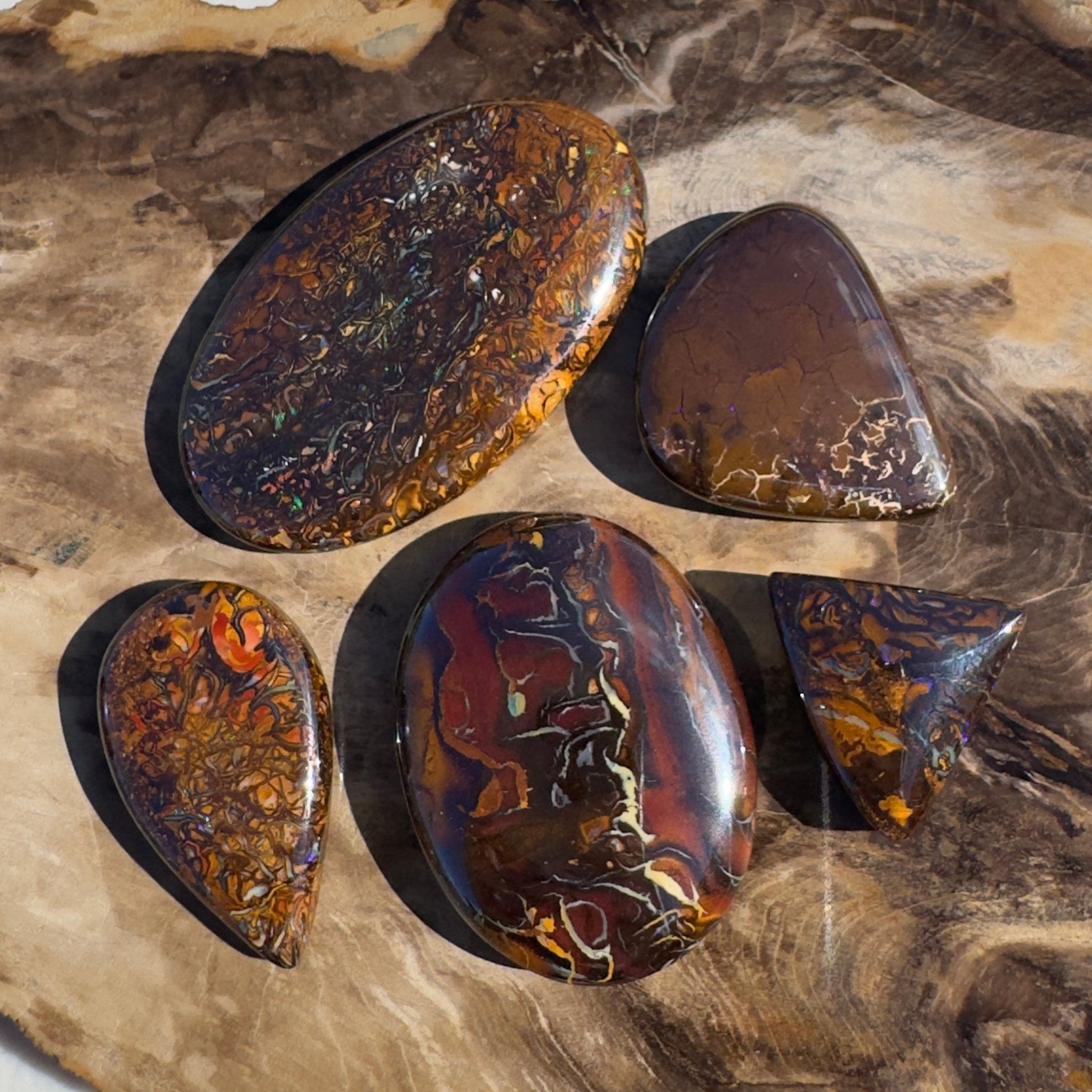 300ct Queensland Boulder Opal Parcel | Solid Australian Opal