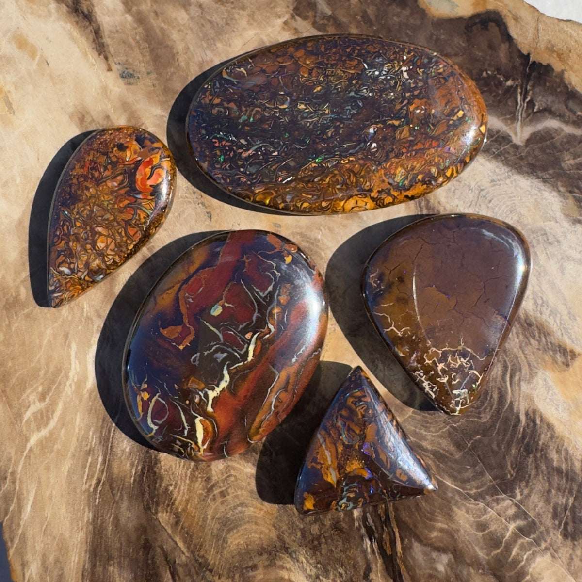 300ct Queensland Boulder Opal Parcel | Solid Australian Opal