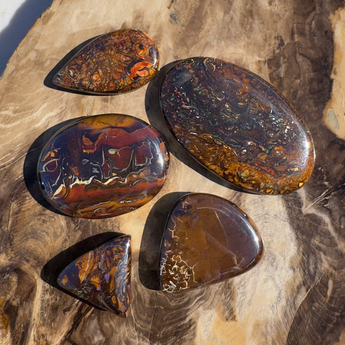 300ct Queensland Boulder Opal Parcel | Solid Australian Opal