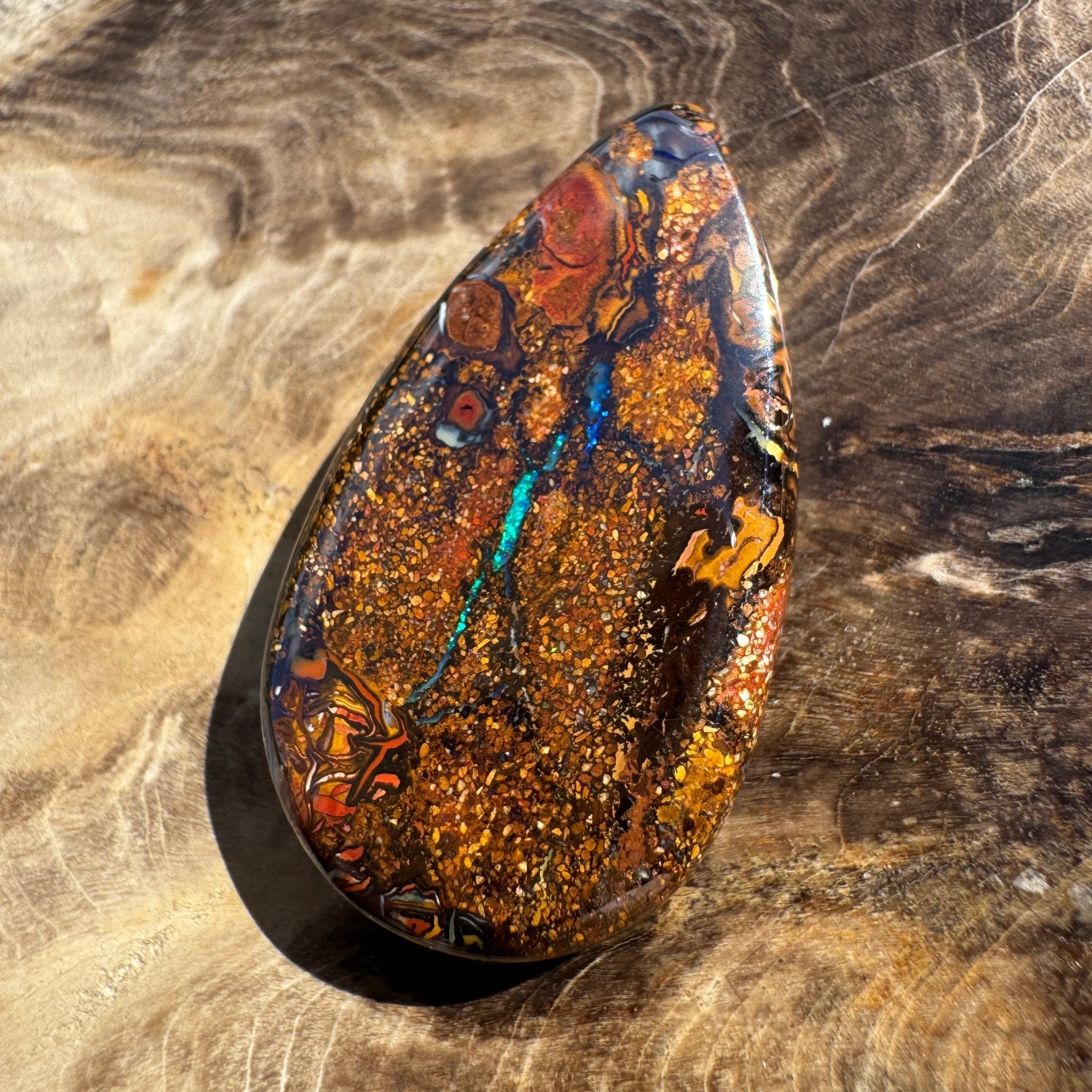 30ct Winton Queensland Boulder Opal | Solid Australian Opal | Hand-Cut
