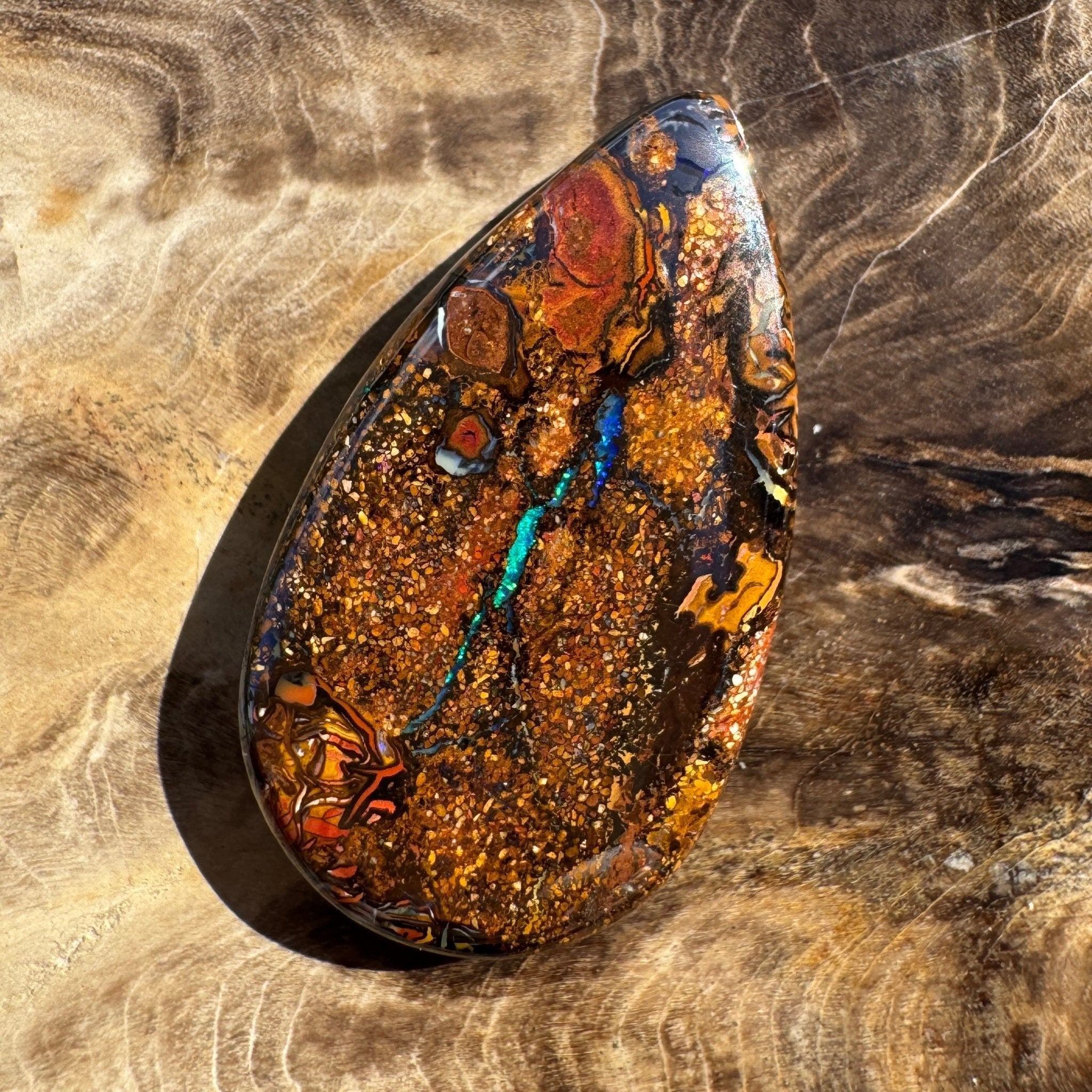 30ct Winton Queensland Boulder Opal | Solid Australian Opal | Hand-Cut
