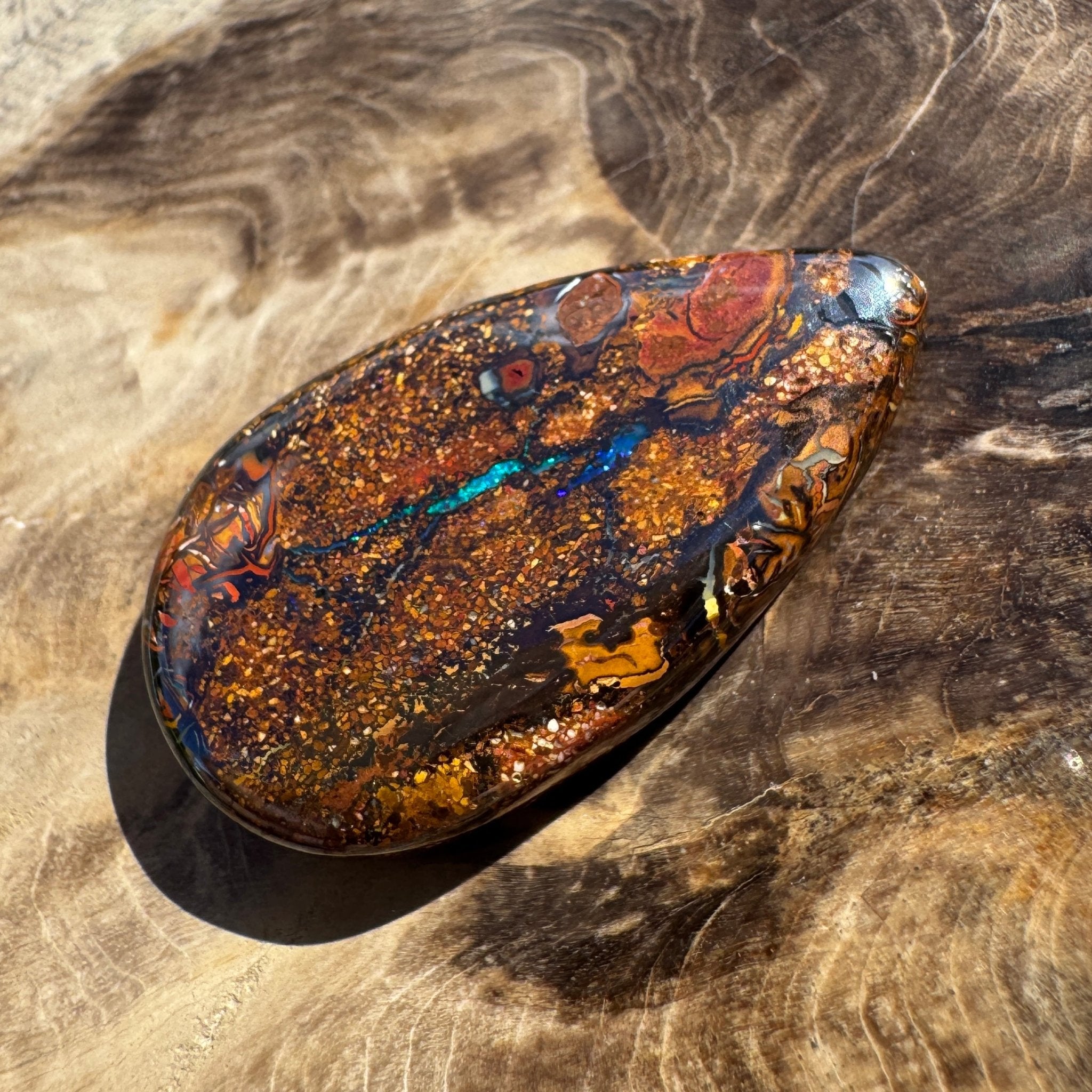 30ct Winton Queensland Boulder Opal | Solid Australian Opal | Hand-Cut