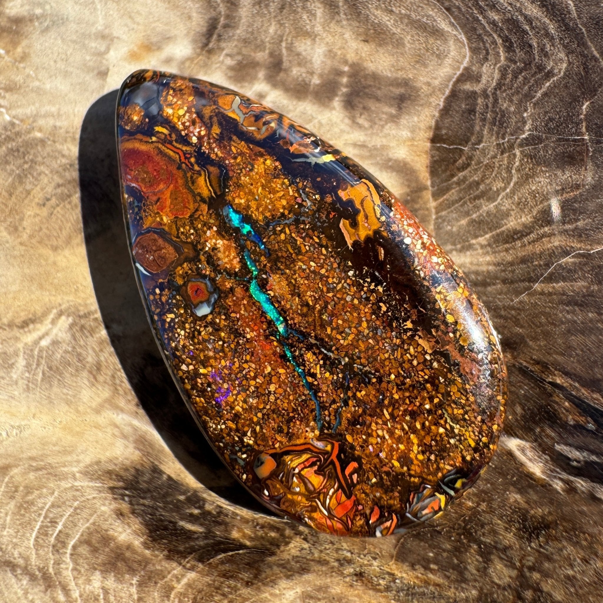 30ct Winton Queensland Boulder Opal | Solid Australian Opal | Hand-Cut