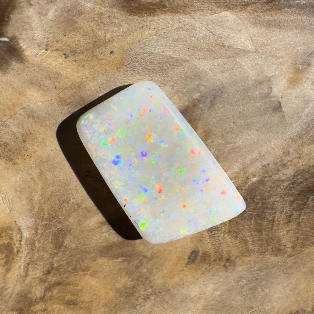 3.2ct Coober Pedy Opal | Solid Australian Opal | Hand-Cut