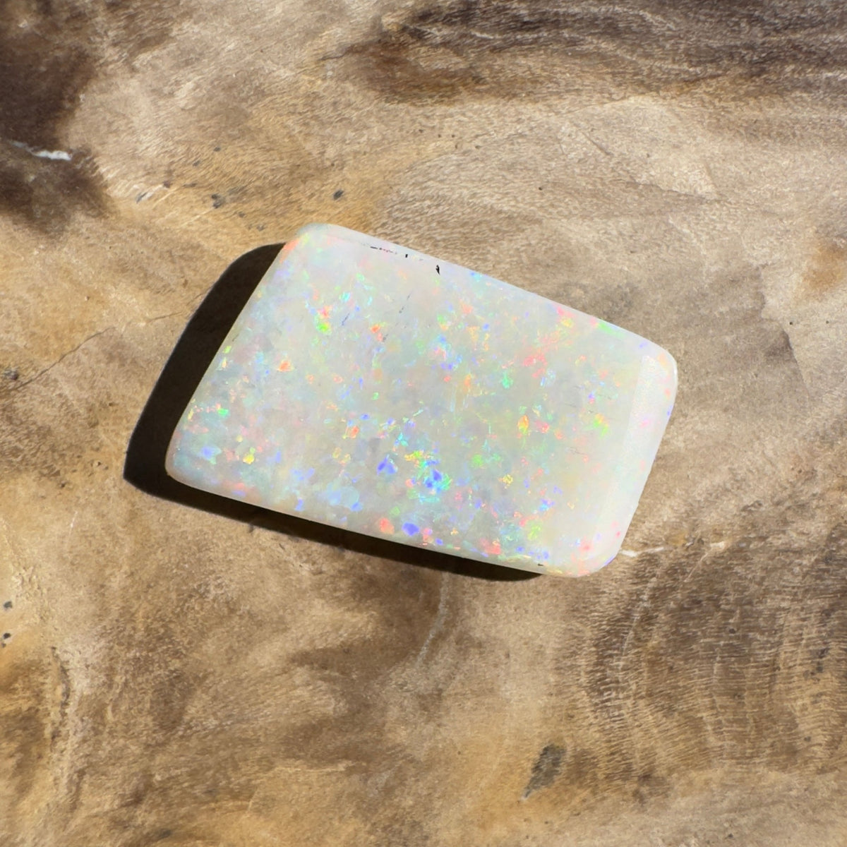 3.2ct Coober Pedy Opal | Solid Australian Opal | Hand-Cut