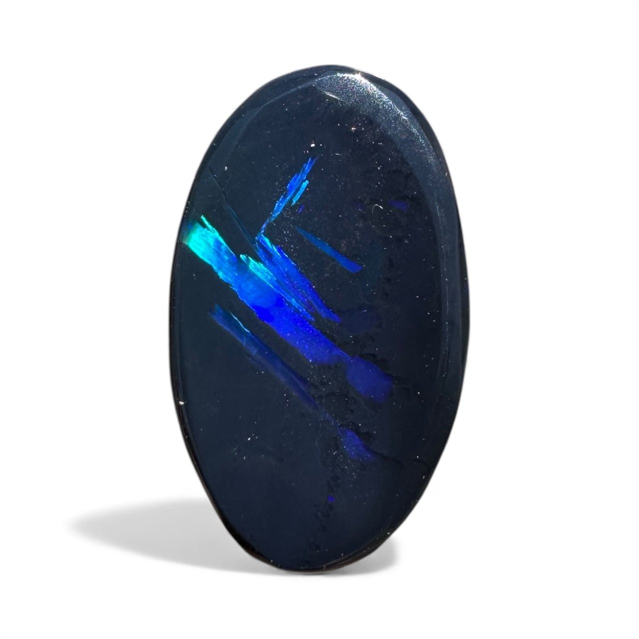 3.2ct Hand - cut Solid Lightning Ridge Black Opal