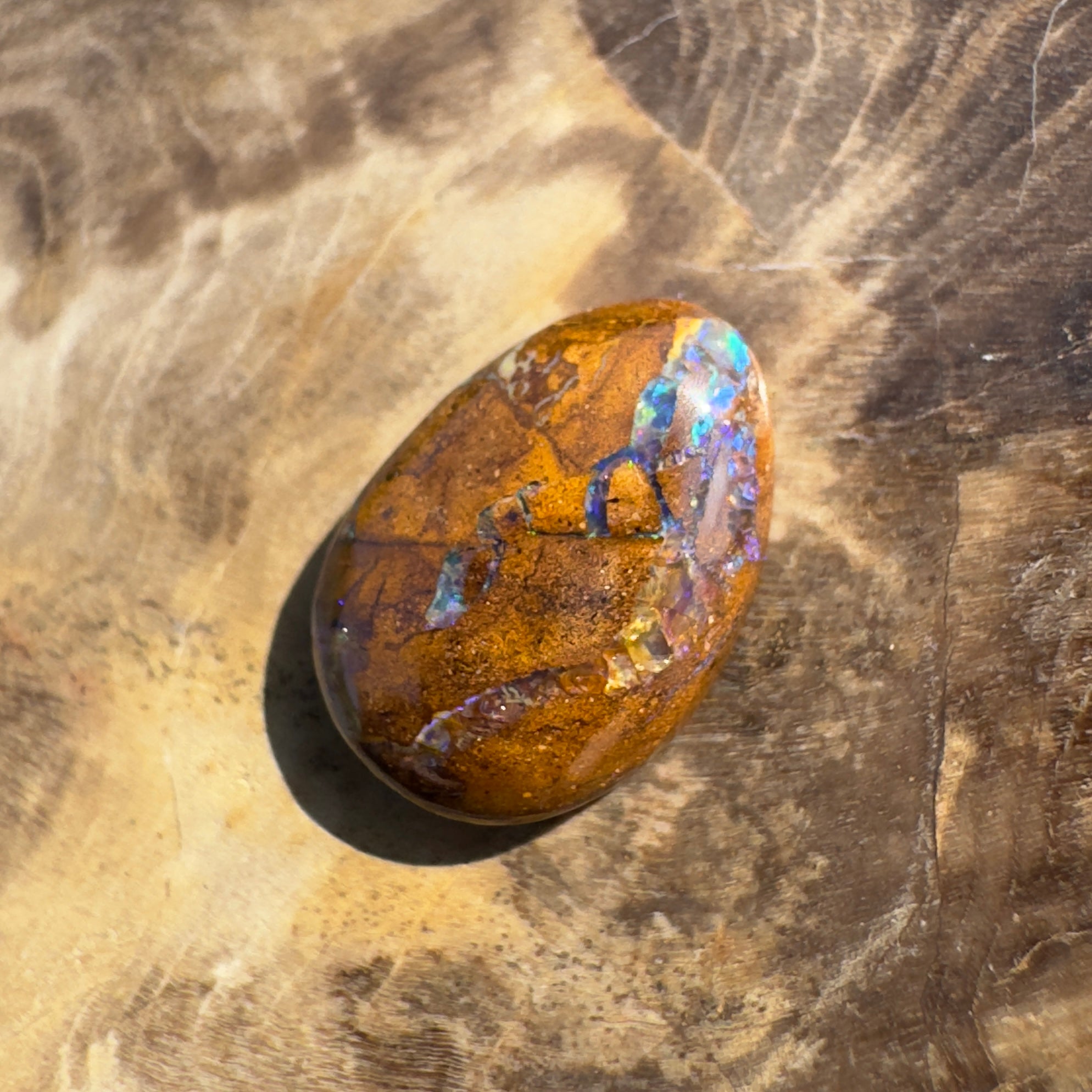 3.2ct Solid Queensland Boulder Opal