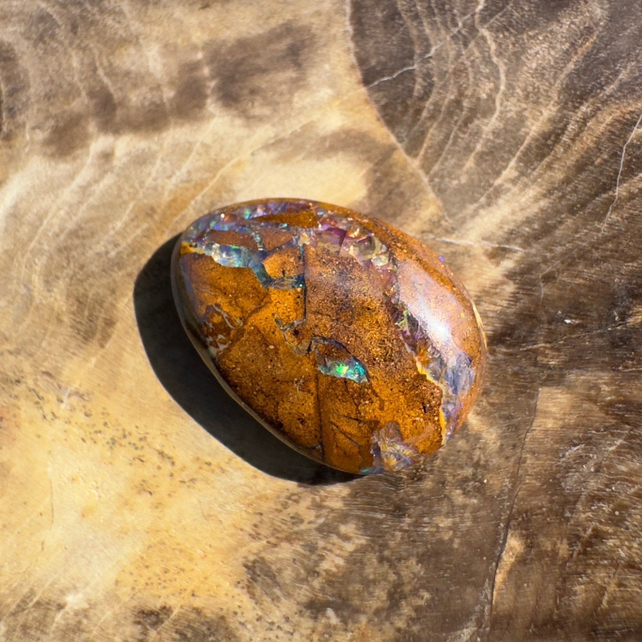 3.2ct Solid Queensland Boulder Opal